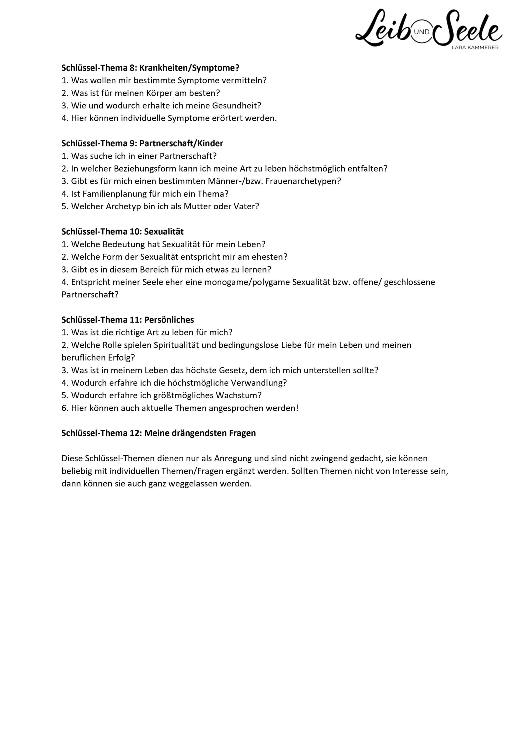 Lara Kammerer Archetypische Kombinationslehre