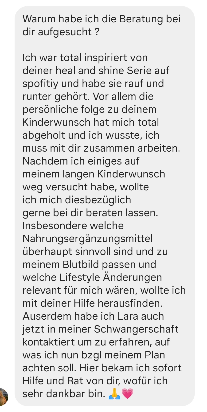 Lara Kammerer Blutanalysen