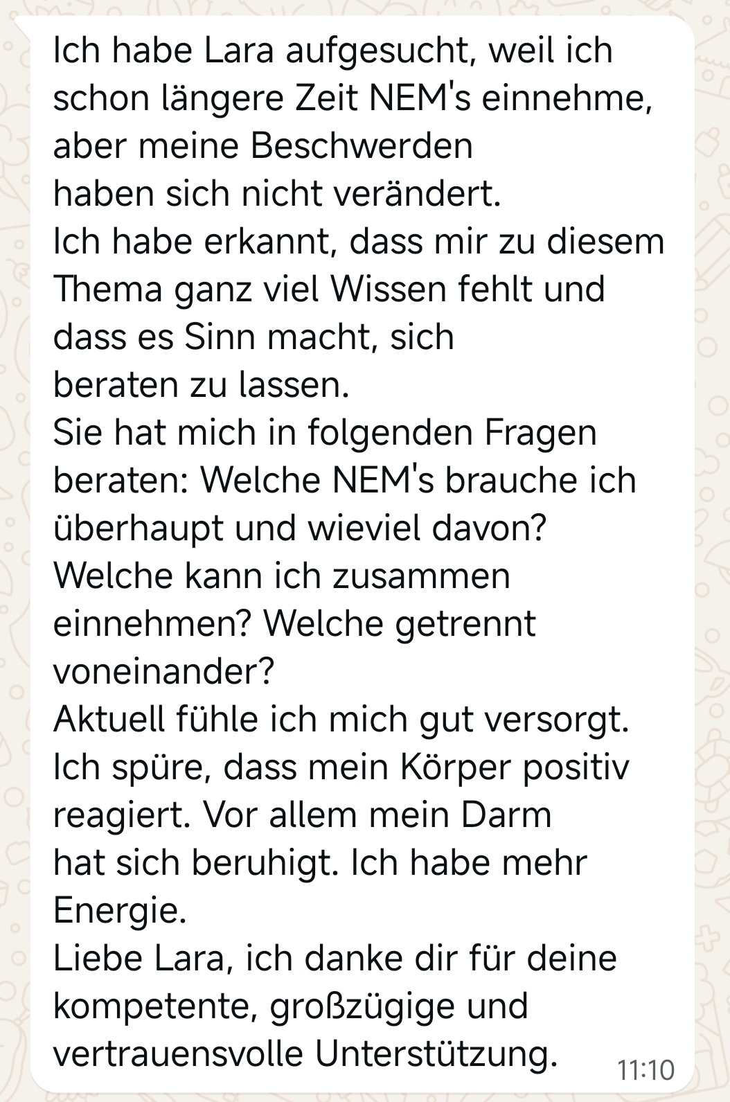 Lara Kammerer Blutanalysen