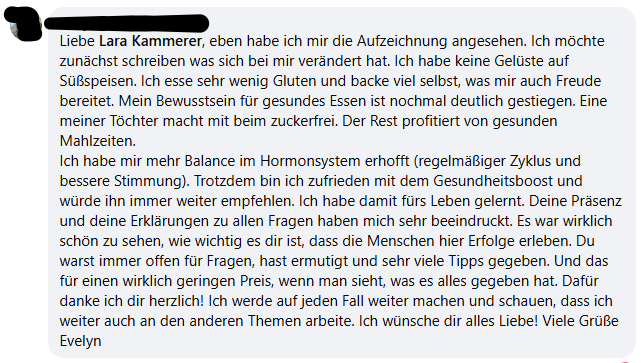 Lara Kammerer GesundheitsBOOST